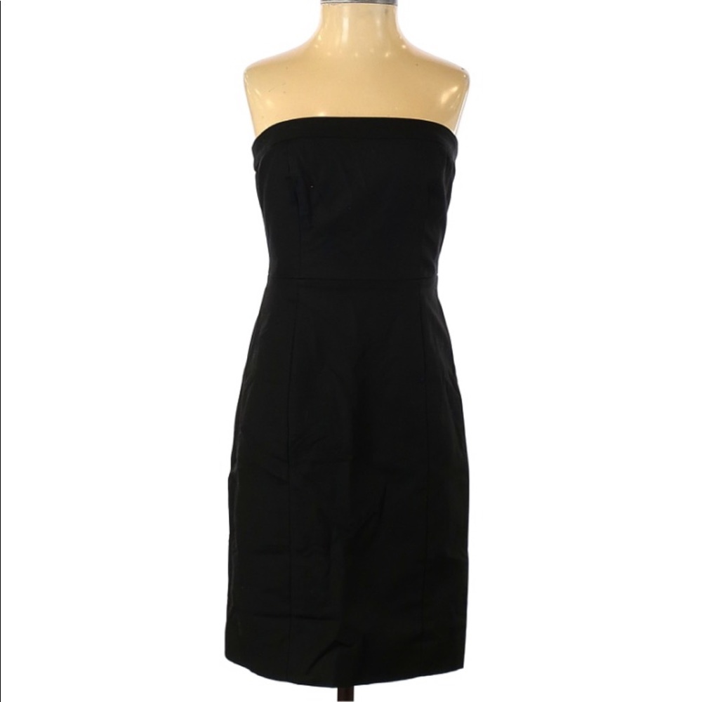 GAP SEXY LBD strapless dress VINTAGE Petite size 0